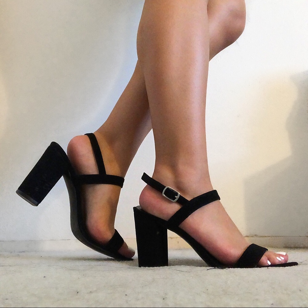 BP “Lula” Block Heel Slingback Sandals